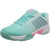 imageKSwiss Womens Hypercourt Express 2 HB  Clay Court Tennis ShoeBlue Aruba BlueWhiteSoft Neon Pink 439