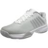 imageKSwiss Womens Hypercourt Express 2 HB  Clay Court Tennis ShoeWhite White High Rise Silver 150