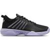 imageKSwiss Womens Hypercourt Express 2 Tennis ShoeBlackPurple Heather