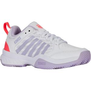 imageKSwiss Womens Court Express 2 Tennis ShoeWht Orchidpetal Nblaze