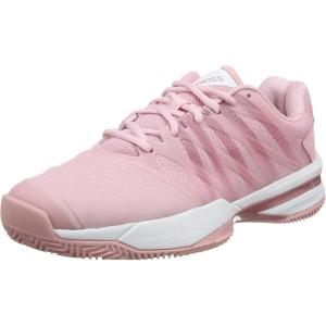 imageKSwiss Womens Hypercourt Express 2 HB  Clay Court Tennis ShoePink Coral Blush White 653m