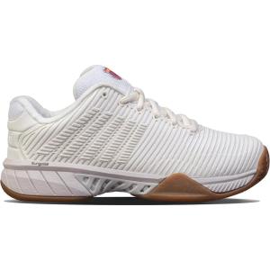 imageKSwiss Womens Hypercourt Express 2 Indoor Tennis Pickleball Racquetball ShoeBright WhiteGum
