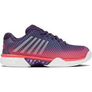 imageKSwiss Womens Hypercourt Express 2 Tennis ShoePurple PlumeriaWhiteHot Coral