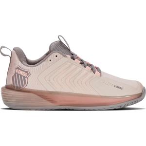 imageKSwiss Womens Ultrashot 3 Grass Tennis ShoeMorganiteSatellitePale Neon Coral