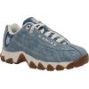 imageKSwiss Womens ST329 CMF Sneaker Wide Tennis Walking Leather ShoesBlue AcidWash Denim