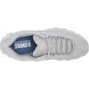 imageKSwiss Womens ST329 CMF Sneaker Wide Tennis Walking Leather ShoesMicrochipParfait PinkSilverTape