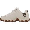 imageKSwiss Womens ST329 CMF Sneaker Wide Tennis Walking Leather ShoesSnow WhiteLeopardGum