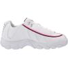 imageKSwiss Womens ST329 CMF Sneaker Wide Tennis Walking Leather ShoesWhiteCandy FuchsiaBlackTape