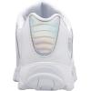 imageKSwiss Womens ST329 CMF Sneaker Wide Tennis Walking Leather ShoesWhiteIridescentGel