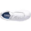 imageKSwiss Womens ST329 CMF Sneaker Wide Tennis Walking Leather ShoesWhiteIridescentGel