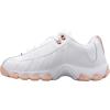 imageKSwiss Womens ST329 CMF Sneaker Wide Tennis Walking Leather ShoesWhitePeachy KeenBurgundyGel