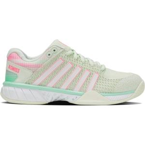 imageKSwiss Womens Express Light Pickleball ShoeIceHoneydewNeon Pastel Pink