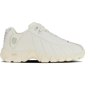 imageKSwiss Womens ST329 CMF Sneaker Wide Tennis Walking Leather ShoesBlanc De BlancAntique White