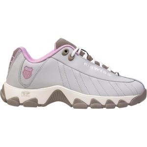 imageKSwiss Womens ST329 CMF Sneaker Wide Tennis Walking Leather ShoesMoon RockPhantomSafari