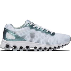 imageKSwiss Womens Tubes 200 Training ShoeWhiteSilverBlue Panther