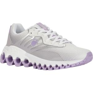 imageKSwiss Womens Tubes Sport Training ShoeBlanc De BlancRaindropsPurple Rose