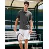 imageKSwiss Mens Heritage Classic Polo Unshrink Collar Golf Shirt Top for Men Short Sleeve Casual Golf ampamp Tennis ShirtGrey