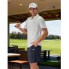 imageKSwiss Mens Heritage Classic Polo Unshrink Collar Golf Shirt Top for Men Short Sleeve Casual Golf ampamp Tennis ShirtWhite