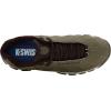 imageKSwiss Mens ST329 CMF Sneaker Wide Tennis Dad Walking Shoes Leather UpperBurnt OliveLight GrayBlack CoffeeDark Gum
