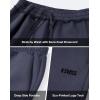 imageKSwiss Mens Sweatpants with Pockets  Lightweight ampamp Breathable Joggers for Men Cuffed Track Pants for Casual LoungePurple