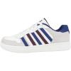 imageKSwiss Mens Court Palisades SneakerWhite Sodalite Blue Prune