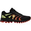 imageKSwiss Mens Tubes 200 Training ShoeBlackSharp GreenMandarin Red