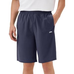 imageKSwiss Mens Athletic Shorts with Zipper Pockets  Lightweight Gym Shorts with Drawstring for Running Workout Lounge CasualPurple