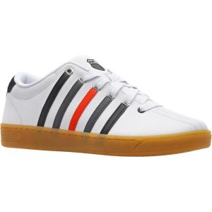 imageKSwiss Mens Court Pro II CMF SneakerWhiteAsphaltBlackGum