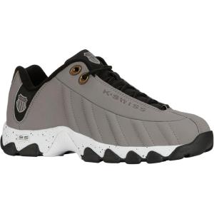 imageKSwiss Mens ST329 CMF Sneaker Wide Tennis Dad Walking Shoes Leather UpperDecemberskyBlkSpcl