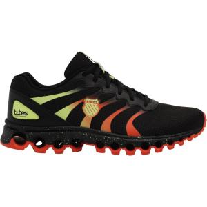 imageKSwiss Mens Tubes 200 Training ShoeBlackSharp GreenMandarin Red