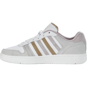 imageKSwiss Womens Court Palisades SneakerWhite Ashes of Roses Cornstalk