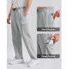 imageKSwiss Mens Cargo Pants  Relaxed Fit Tapered Pants Sweatpants with Drawstring for Casual Lounge OutdoorWhiteBlack
