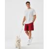 image:imageKSwiss Mens Casual Cargo Shorts  Lightweight Stretch Summer Shorts for Men with 4 Pockets 9Red