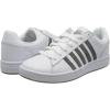 image:imageKSwiss Mens LowTop SneakersWhite Charcoal