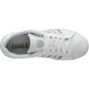 image:imageKSwiss Mens LowTop SneakersWhite Silver Gold