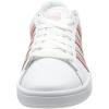 image:imageKSwiss Mens LowTop SneakersWht Flmngpnk Lnrck
