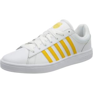 image:imageKSwiss Mens LowTop SneakersWhite Old Gold