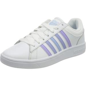 image:imageKSwiss Mens LowTop SneakersWhite Violetulip Srnty