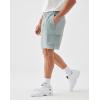 image:imageKSwiss Mens Casual Cargo Shorts  Lightweight Stretch Summer Shorts for Men with 4 Pockets 9GreyMint Green