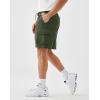 image:imageKSwiss Mens Casual Cargo Shorts  Lightweight Stretch Summer Shorts for Men with 4 Pockets 9Olive Green