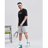 image:imageKSwiss Mens Classic Sportswear TShirtUltra Soft Short Sleeve Crewneck TShirts with Graphic for Tennis Golf Gym CasualBlack