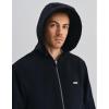 image:imageKSwiss Mens Full Zip Hoodie  Drawstring Hoodies Pullover Sweatshirts Casual Loose FitBlack