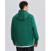 image:imageKSwiss Mens Full Zip Hoodie  Drawstring Hoodies Pullover Sweatshirts Casual Loose FitGreen