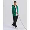 image:imageKSwiss Mens Full Zip Hoodie  Drawstring Hoodies Pullover Sweatshirts Casual Loose FitGreen