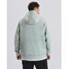 image:imageKSwiss Mens Full Zip Hoodie  Drawstring Hoodies Pullover Sweatshirts Casual Loose FitGrey