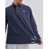 image:imageKSwiss Mens Long Sleeve Polo Shirts  Golf Tennis Dry Fit Performance Moisture Wicking Casual CollaredGrey Blue