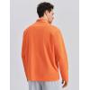 image:imageKSwiss Mens Long Sleeve Polo Shirts  Golf Tennis Dry Fit Performance Moisture Wicking Casual CollaredOrange