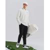 image:imageKSwiss Mens Long Sleeve Polo Shirts  Golf Tennis Dry Fit Performance Moisture Wicking Casual CollaredWhite