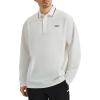 image:imageKSwiss Mens Long Sleeve Polo Shirts  Golf Tennis Dry Fit Performance Moisture Wicking Casual CollaredWhite