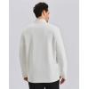 image:imageKSwiss Mens Quarter Zip Pullover  Mock Neck Sweatshirt Golf Casual Long Sleeve ShirtWhite